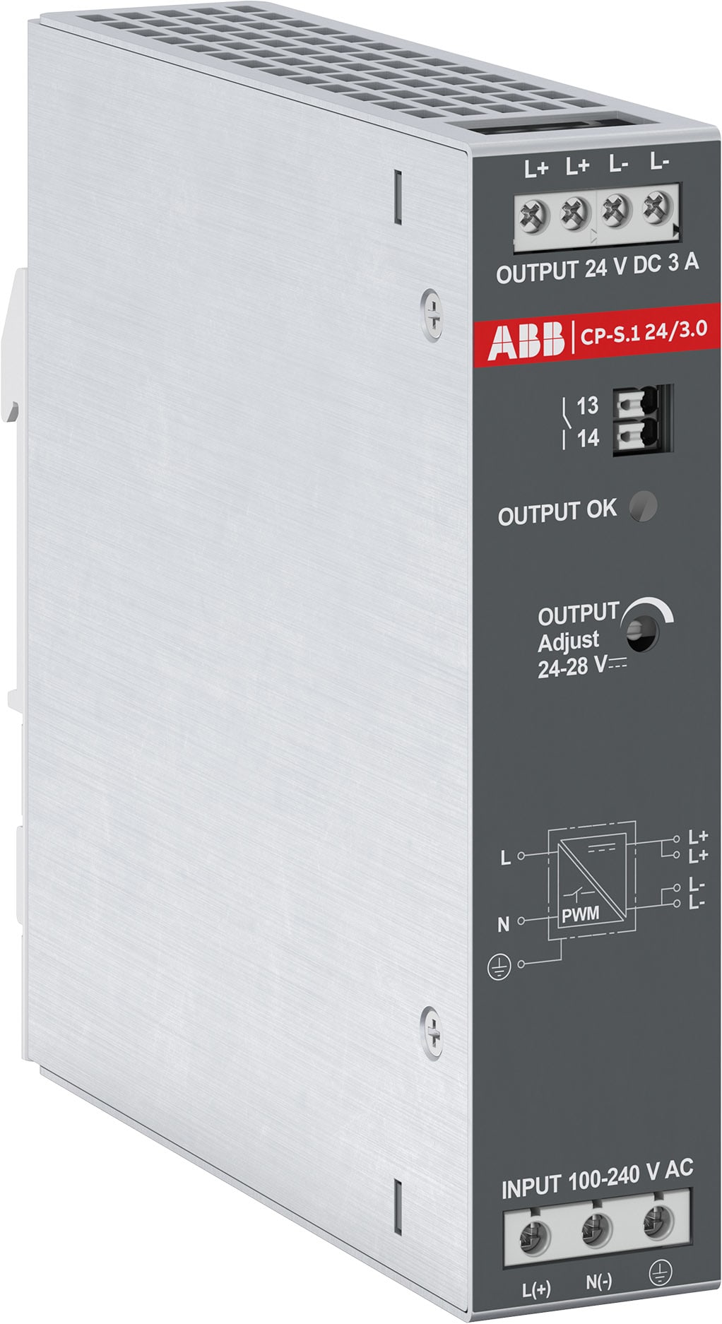 ABB SPA - ABB1SVR320361R1000 CP-S.1 24/3.0 POWER SUPPLY