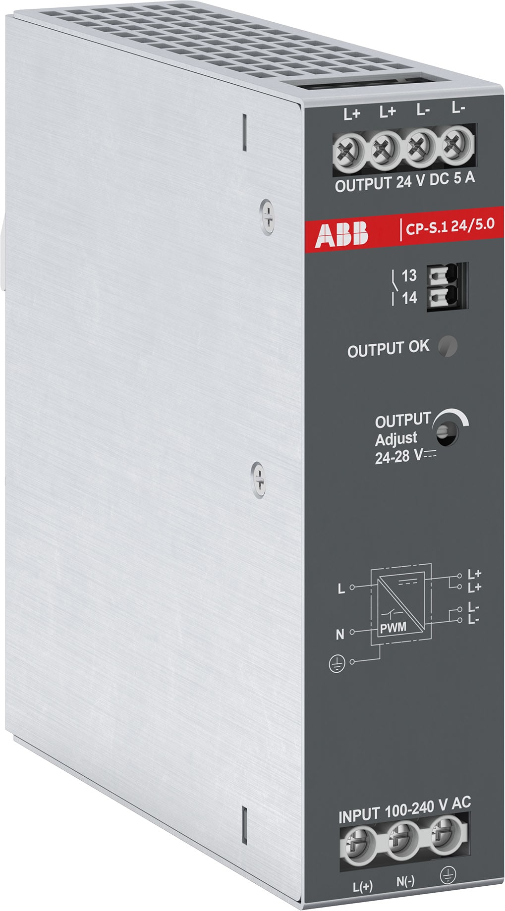 ABB SPA - ABB1SVR320561R1000 CP-S.1 24/5.0 POWER SUPPLY