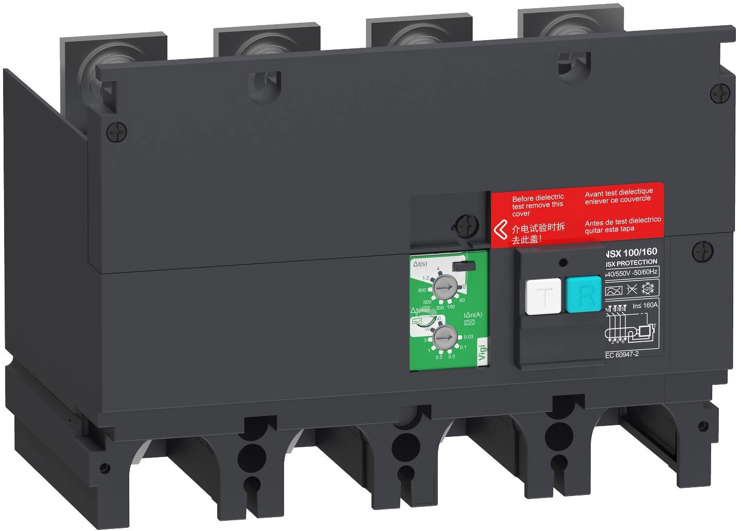 SCHNEIDER ELECTRIC - SNRLV429491 VIGIPACT 440/550VCA 4P NSX100/160