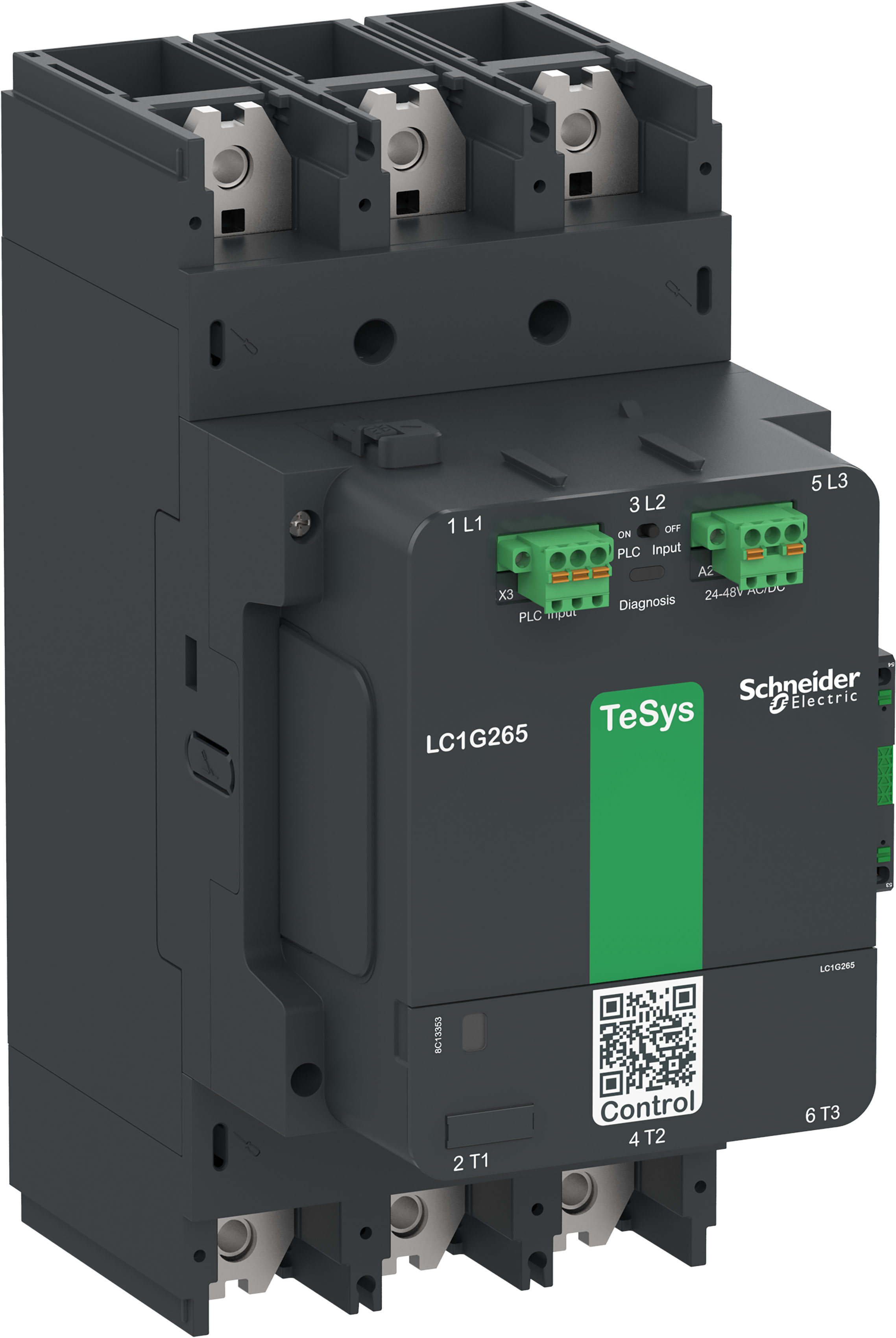 SCHNEIDER ELECTRIC - SNRLC1G330BEEA CONTATT.TESYS G 330A 3P ADV 24-48 V ACDC