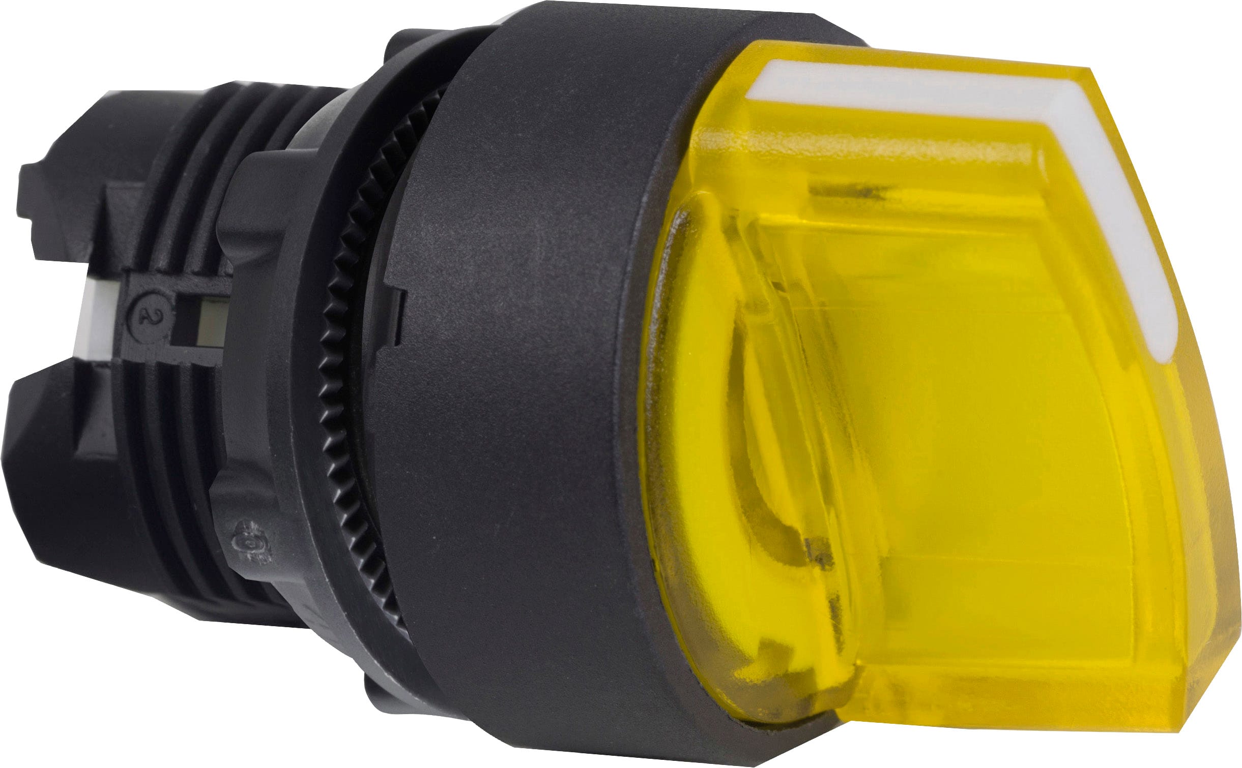 SCHNEIDER ELECTRIC - SNRZB5AK1483 Testa selettore luminoso giallo - Ø 22- per LED universale