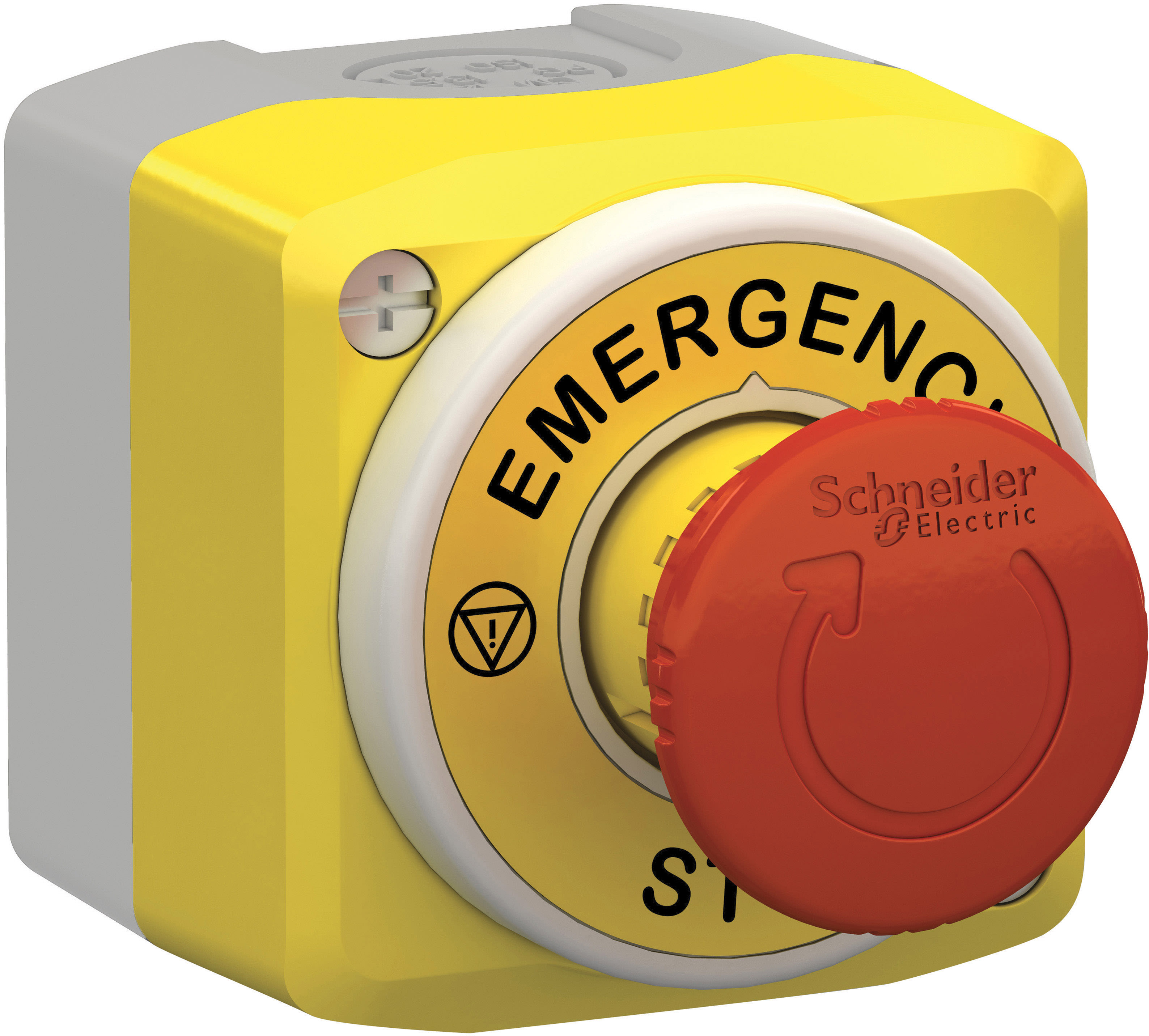 SCHNEIDER ELECTRIC - SNRXALK178W3B140G PULSANTIERA EMERGENZA ETICHETTA LUMINOSA