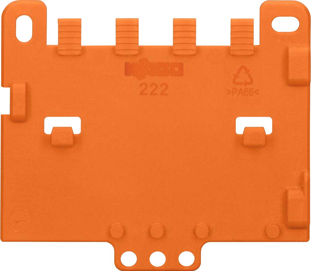 WAGO ITALIA SRL - WAG222-505 PIASTRA ANTISTRAPPO PER SUPPORTO DI MONT