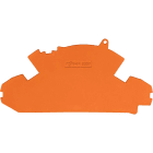 WAGO ITALIA SRL - WAG2007-8893 PIASTRA TERMINALE SPESSORE 1,5MM SIGILLO