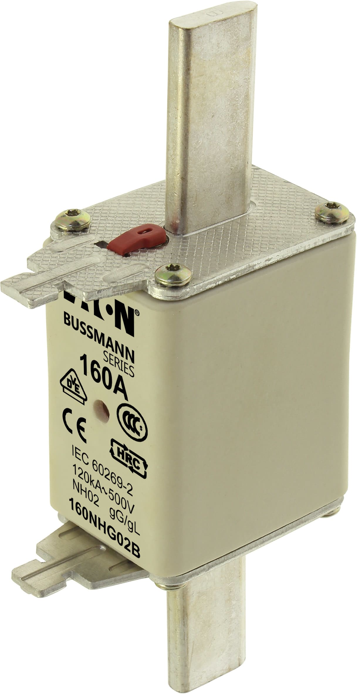 EATON - EAO160NHG02B 160NHG02B NH02, GG-GL, 160A, 500VAC, PLA