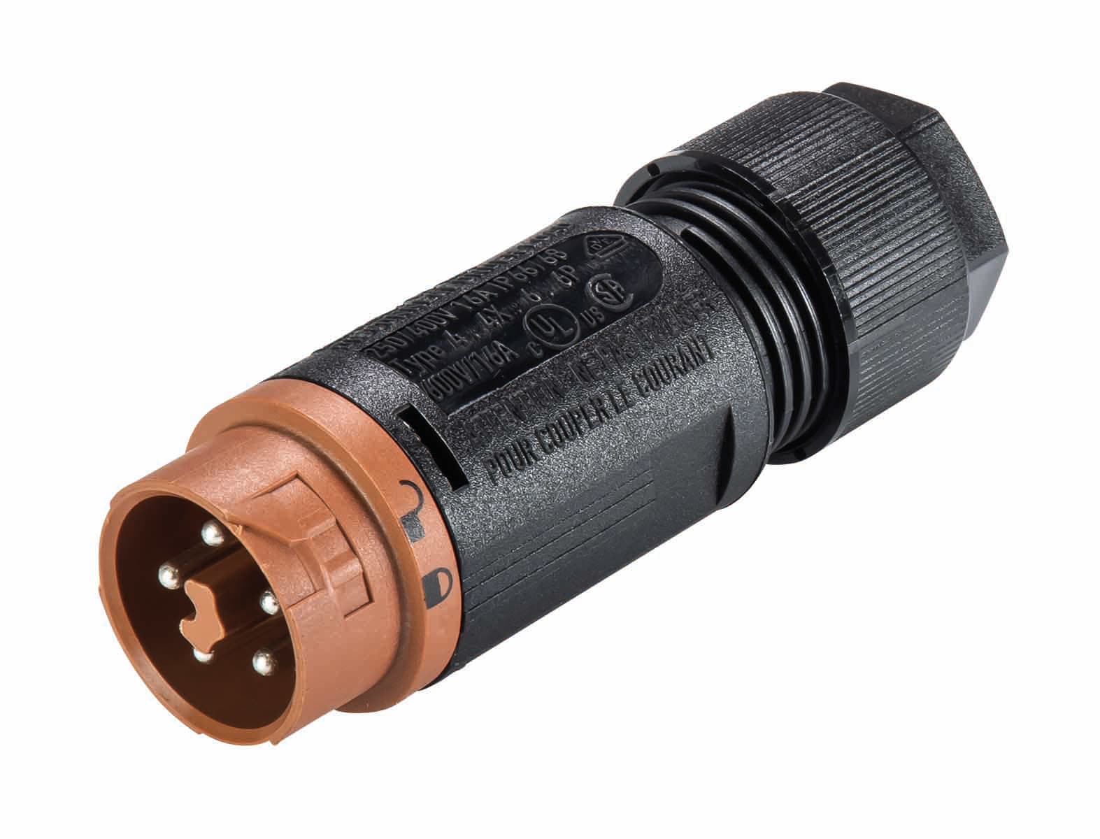 WIELAND ELECTRIC SRL - WIE46.052.4550.4 MALE CONNECTOR RS