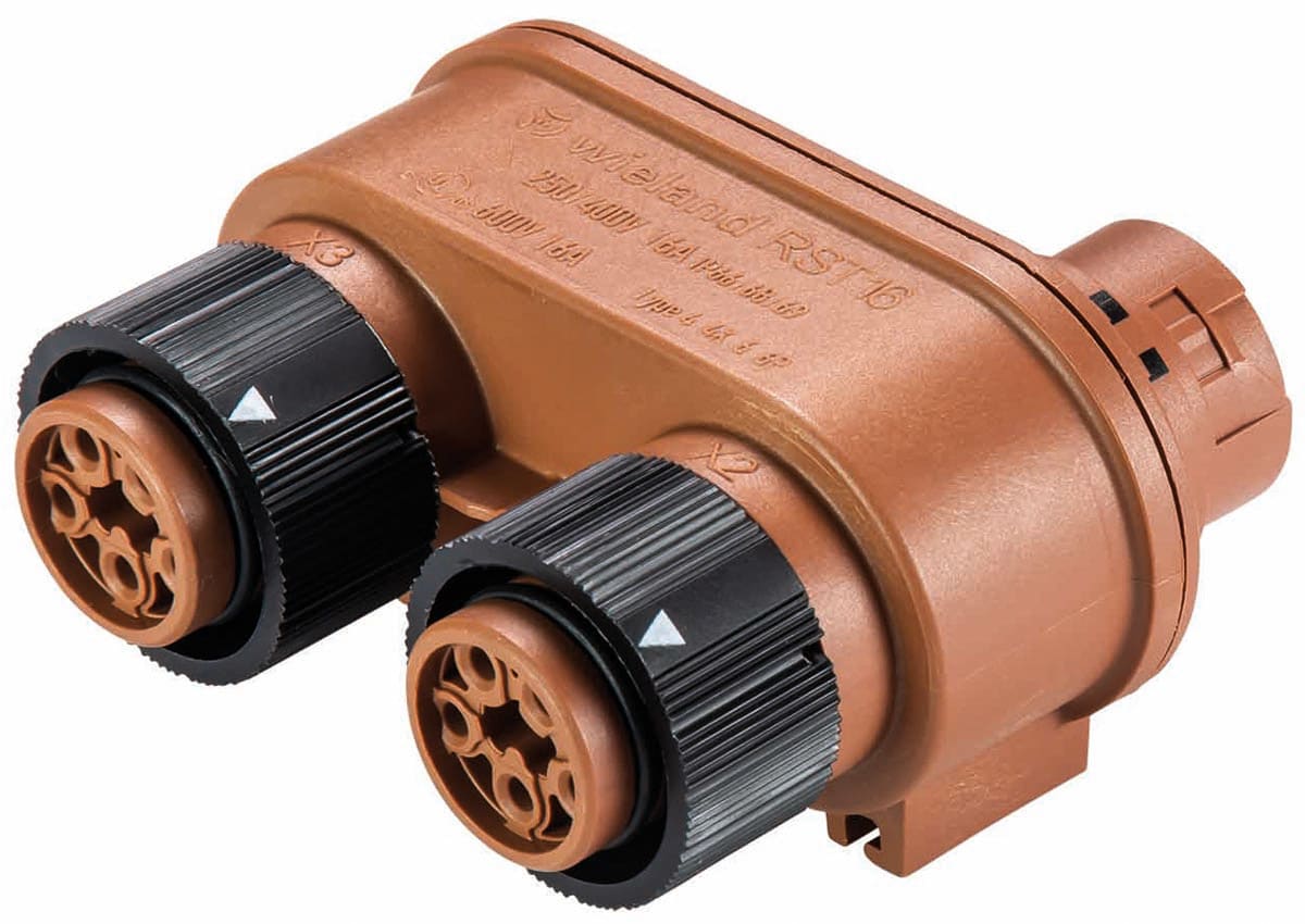 WIELAND ELECTRIC SRL - WIE46.050.1250.4 DISTRIBUTORE RST16I5V 2P1 TGVGL BR