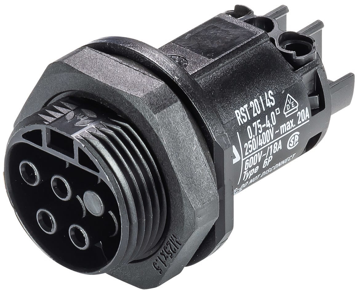 WIELAND ELECTRIC SRL - WIE96.041.5053.1 FEMMINA INCASSO RST20I4S B1 M01 SW