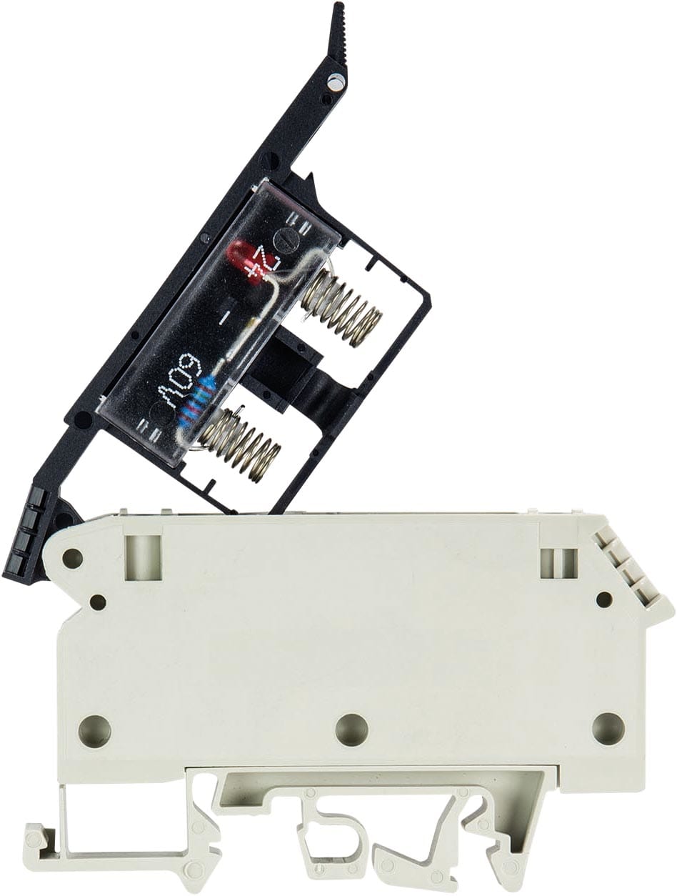 WIELAND ELECTRIC SRL - WIE57.904.6655.0 MORS. X FUSIBILE WK 4/THSI6,3 LED 60U/V0