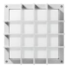 PERFORMANCE IN LIGHT - PRI304790 LED-Apparecchio a parete e soffitto 4000K 39W DALI Ottica simmetrica extra diffodente