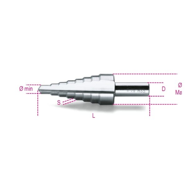 BM SPA - BMM004250029 FRESE CONICHE A GRADINO /8