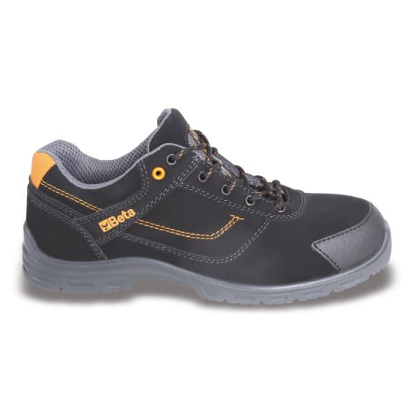 BM SPA - BMM072140045 SCARPE BASSE PELLE FLEX S3 BLACK FN 45