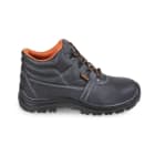 BM SPA - BMM072431248 SCARPE ALTE PELLE NERA BASE C/LAM BK 48