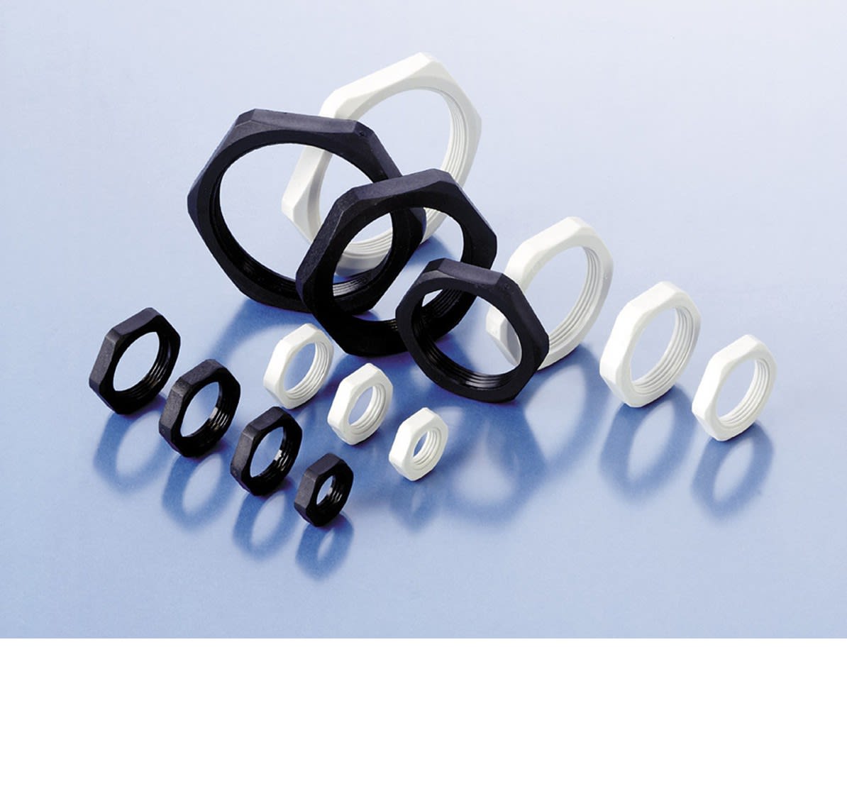 ABB SPA - ABBBMN-29 GHIERA IN NYLON PG29 PA6 BK