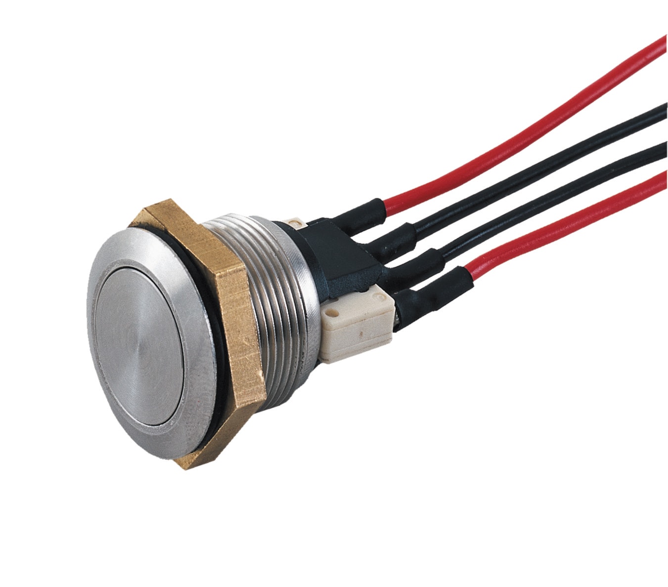 CDVI ITALIA SRL - CDVBNONFCAB PULSANTE IN ACCIAIO INOX NA/NC CABLATO