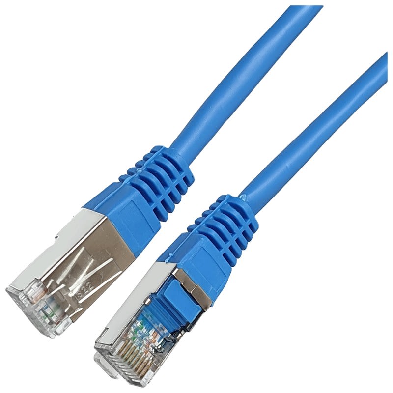 LINK4COM SRLS - LK4BP015FU6-BE Patch cord cat.6 F/UTP 1,5m PVC blue
