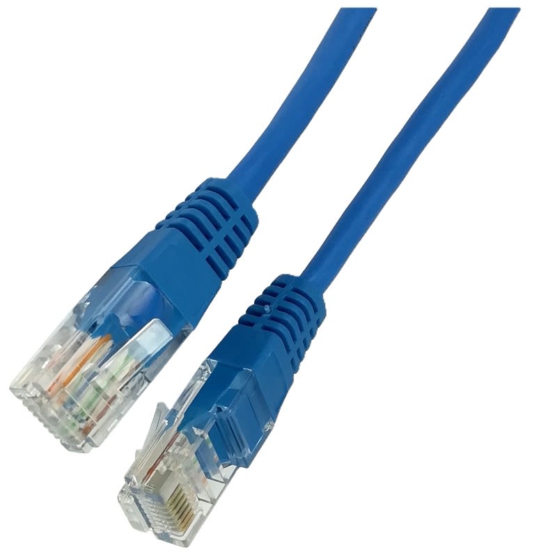 LINK4COM SRLS - LK4BP015UU6-BE Patch cord cat.6 U/UTP 1,5m PVC blue