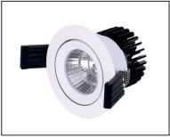 BRILUX GMBH SRL - BRIB502-R17803 ANELLO ORIENTABILE ROTONDO 78MM BIANCO