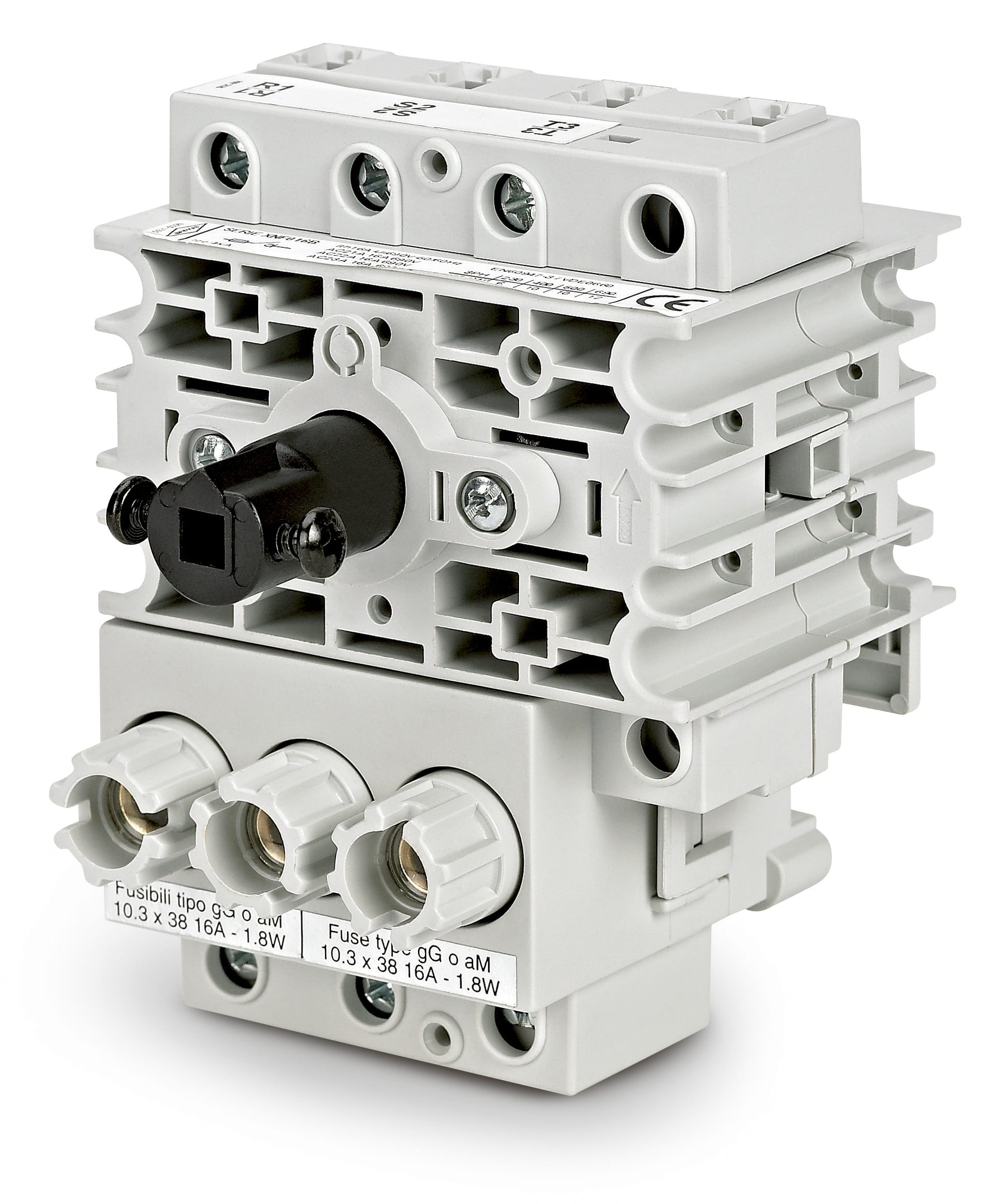 BREMAS ERSCE - BRMXNF0163BK6 SEZIONATORE 3POLI + FUSIBILI FONDOQUADRO