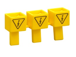 LOVATO - LOVBRU3V UL489 KIT DI 3 COPERTURE ISOL. TERMINALI