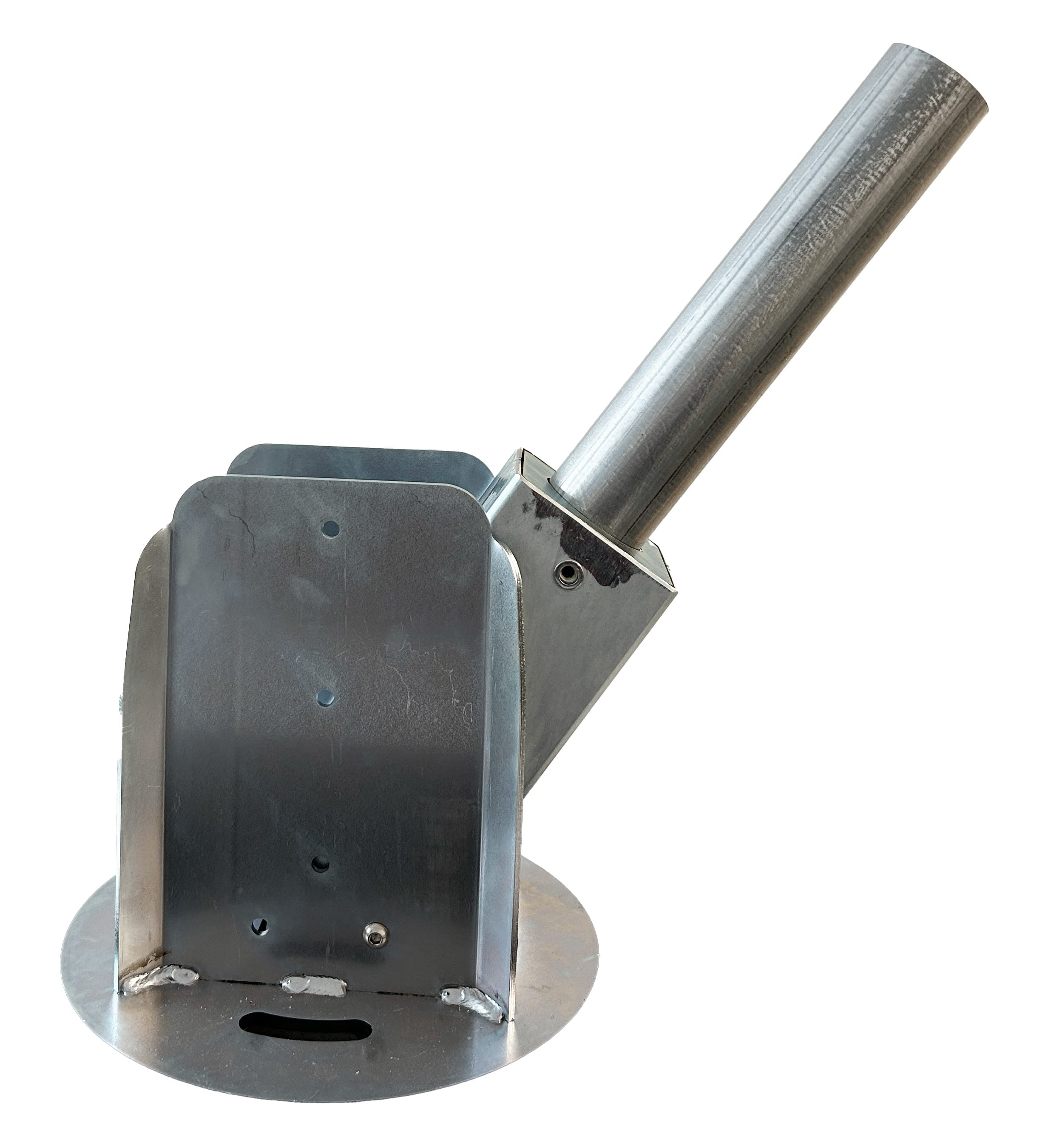 UNIERRE SRL-UNISTAB - URRBS304RFZ BASE RECLINABILE ACCIAIO-PALI D.60-D.220