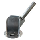 UNIERRE SRL-UNISTAB - URRBS304RFZ BASE RECLINABILE ACCIAIO-PALI D.60-D.220