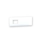 ARNOCANALI SPA - ARNBS80-04.3 MOSTRINA 2/4 MOD X 605-4 BIANCO