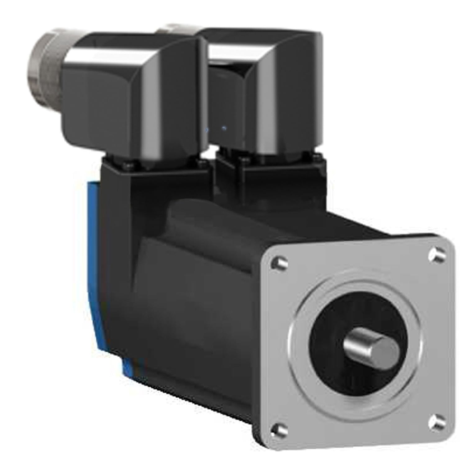 SCHNEIDER ELECTRIC - SNRBSH0551T01A2A Servomotore BSH055 0,5Nm albero liscio IP54 SingleT 128 Sin/Cos no freno connettori 90°