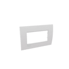 BTICINO - BTI120056BA INTERLINK - PLACCA 4MOD LL BIA COLONNE P