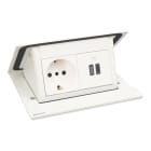 BTICINO - BTI150443NW INCARA - POP-UP P30 + USB C PD WHITE