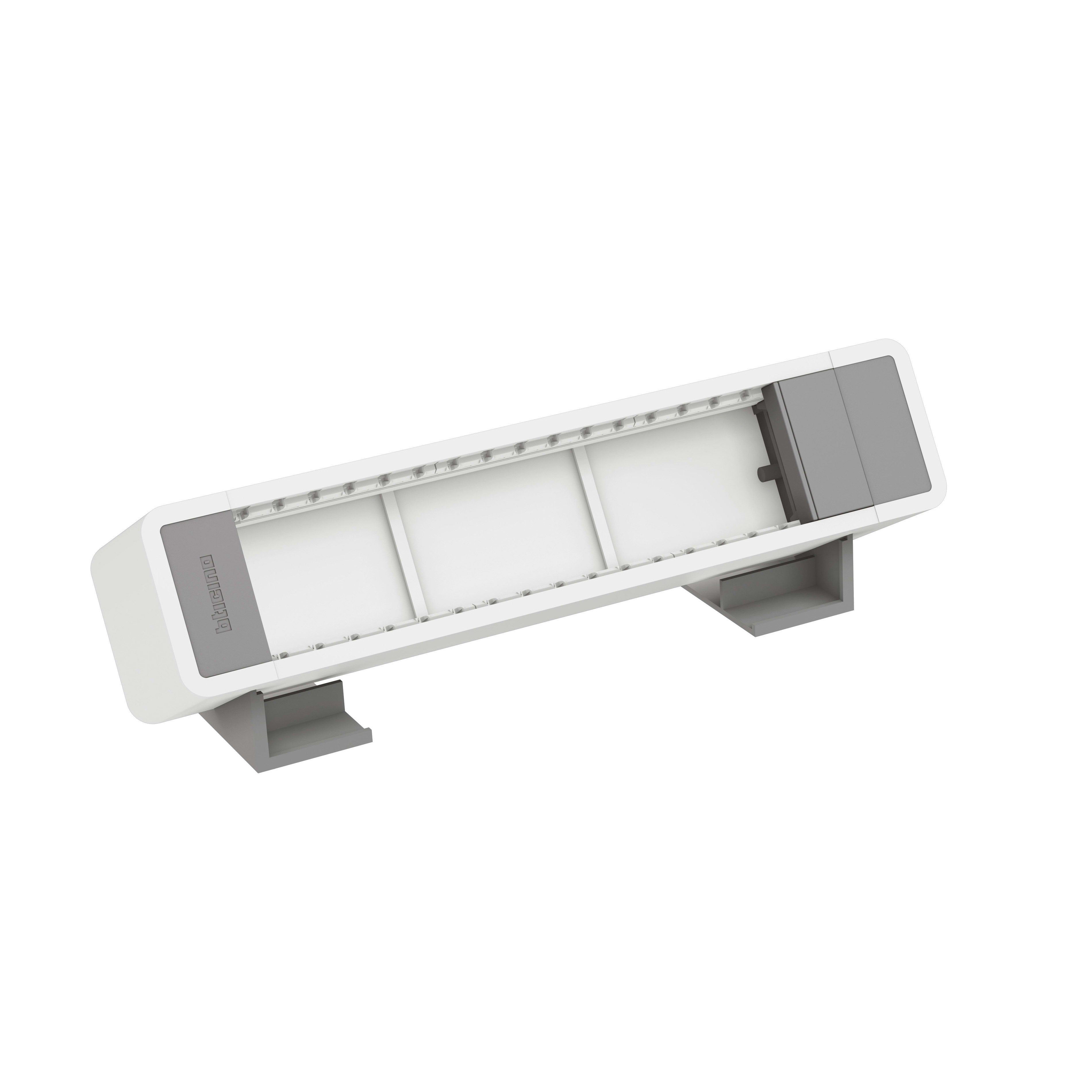 BTICINO - BTI1508612WG INCARA - MULTIPRESA VUOTA 8M WHITE GREY