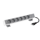 BTICINO - BTI1508664WG INCARA - MULTIPRESA 6XP30 + INTERRUTTORE