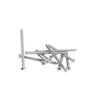 BTICINO - BTI500/02A 10 VITI 50MM PER SUPPORTI AXOLUTE AIR