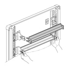 BTICINO - BTI93400DIN35 MAS - GUIDA DIN 2 POSIZIONI L=400MM