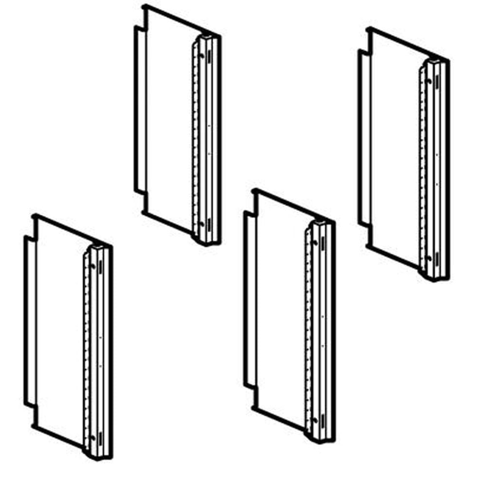 BTICINO - BTI93890FPZ/10 MAS LDX 800 - FONDO PARZIALE 850X2000