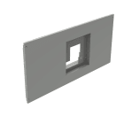 BTICINO - BTI97812TS1 PANNELLO 2 M1600 VERTICALE L850