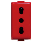 BTICINO - BTIA5180RAB MATIX - PRESA STD ITA 10/16A ROSSA ANTIB