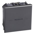 BTICINO - BTIHS4003M2N AXO - DEVIATORE AX 1P 10A 2M ANTRACITE