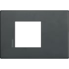 BTICINO - BTIHW4819XN AXOLUTE AIR-PLACCA 2M ANTRACITE ECLIPSE