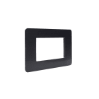 BTICINO - BTIJA4804EN MATIXGO - PLACCA 4P BLACK NICKEL