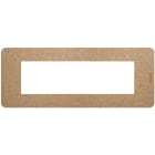 BTICINO - BTIJA4807BB MATIXGO - PLACCA 7P BIO