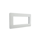BTICINO - BTIJA4807ES MATIXGO - PLACCA 7P STEEL