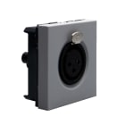 BTICINO - BTIJG4295 MATIXGO - CONNETTORE XRL 3 PIN F GRIGIO