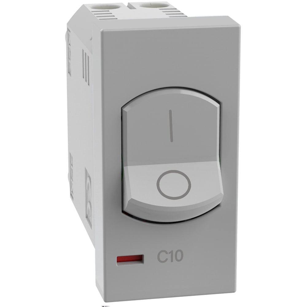 BTICINO - BTIJG4301A10 MATIXGO - MCB 1P+N 10A GRIGIO