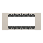 BTICINO - BTIKA4806KM L.NOW - PLACCA 6P SABBIA