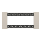 BTICINO - BTIKA4806KM L.NOW - PLACCA 6P SABBIA