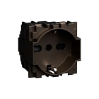 BTICINO - BTIKB4140A16 L.NOW - presa UNEL e bipasso 10/16A bron
