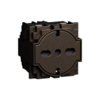 BTICINO - BTIKB4140A16F L.NOW - presa flat 16 A std ger-ita bron