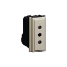 BTICINO - BTIKC4113 L.NOW - presa 2P+T 10A 250Vac champagne