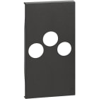 BTICINO - BTIKG26M2 L.NOW - COVER PRESA TV 2M NERA